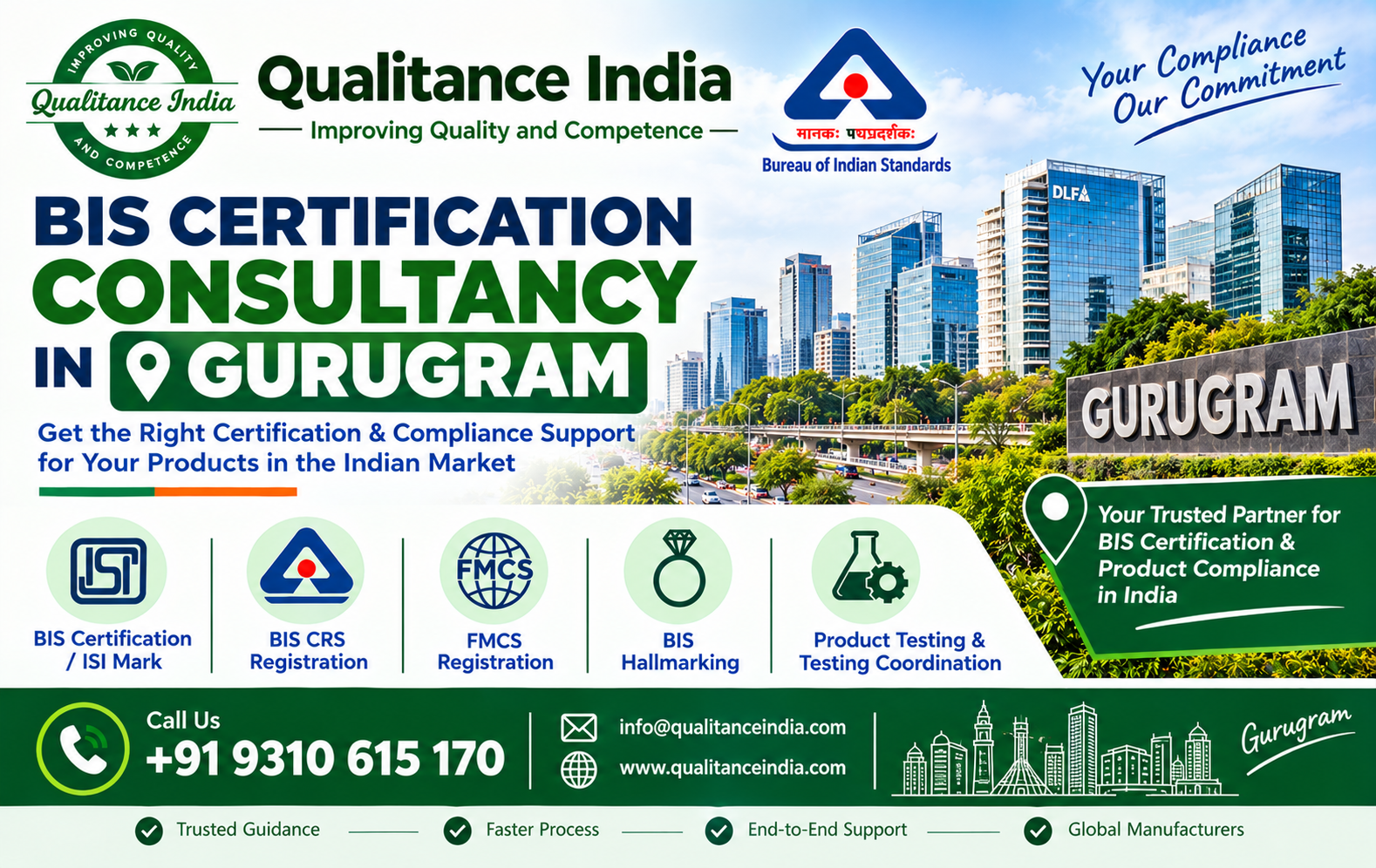 BIS Certification Consultancy in Gurugram | BIS Registration & Product Compliance