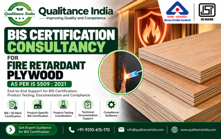 BIS Certification Consultancy for Fire Retardant Plywood | IS 5509:2021 | ISI Mark & Product Testing Support
