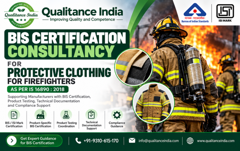 BIS Certification Consultancy for Firefighter Protective Clothing | IS 16890:2018