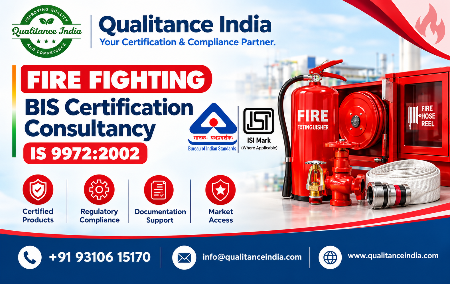 BIS Certification for Fire Fighting Products | IS 9972:2002 | BIS Certification Consultancy