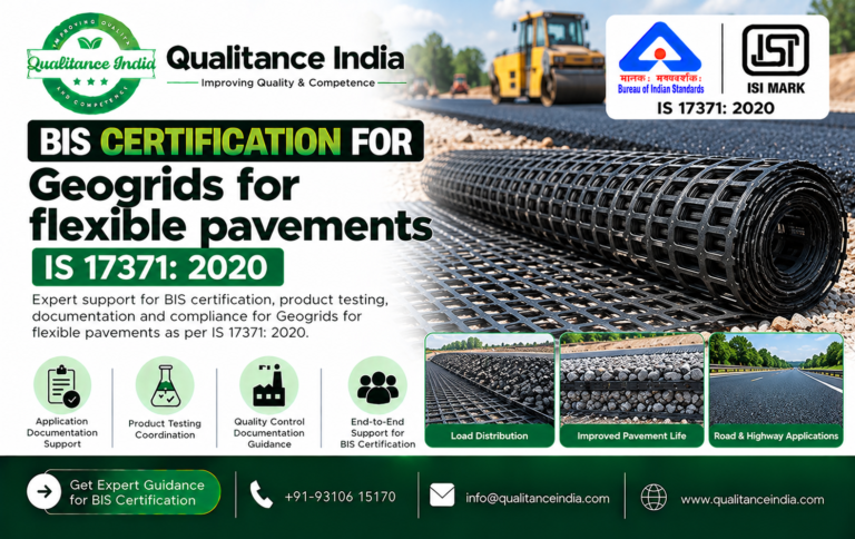 BIS Certification for Geogrids for Flexible Pavements | IS 17371:2020 -Qualitance India