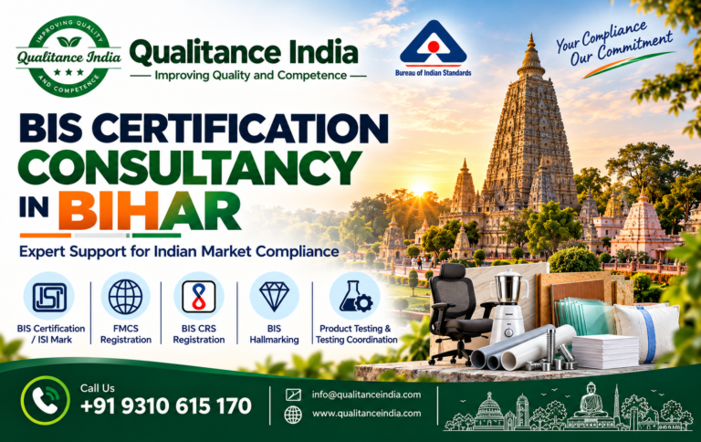 BIS Certification Consultant in Bihar | ISI Mark, CRS, FMCS & Product Compliance