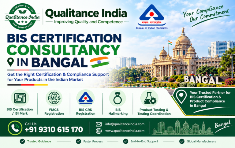 BIS Certification Consultancy in Bengal | ISI Mark, FMCS, BIS CRS, Hallmarking & Product Compliance