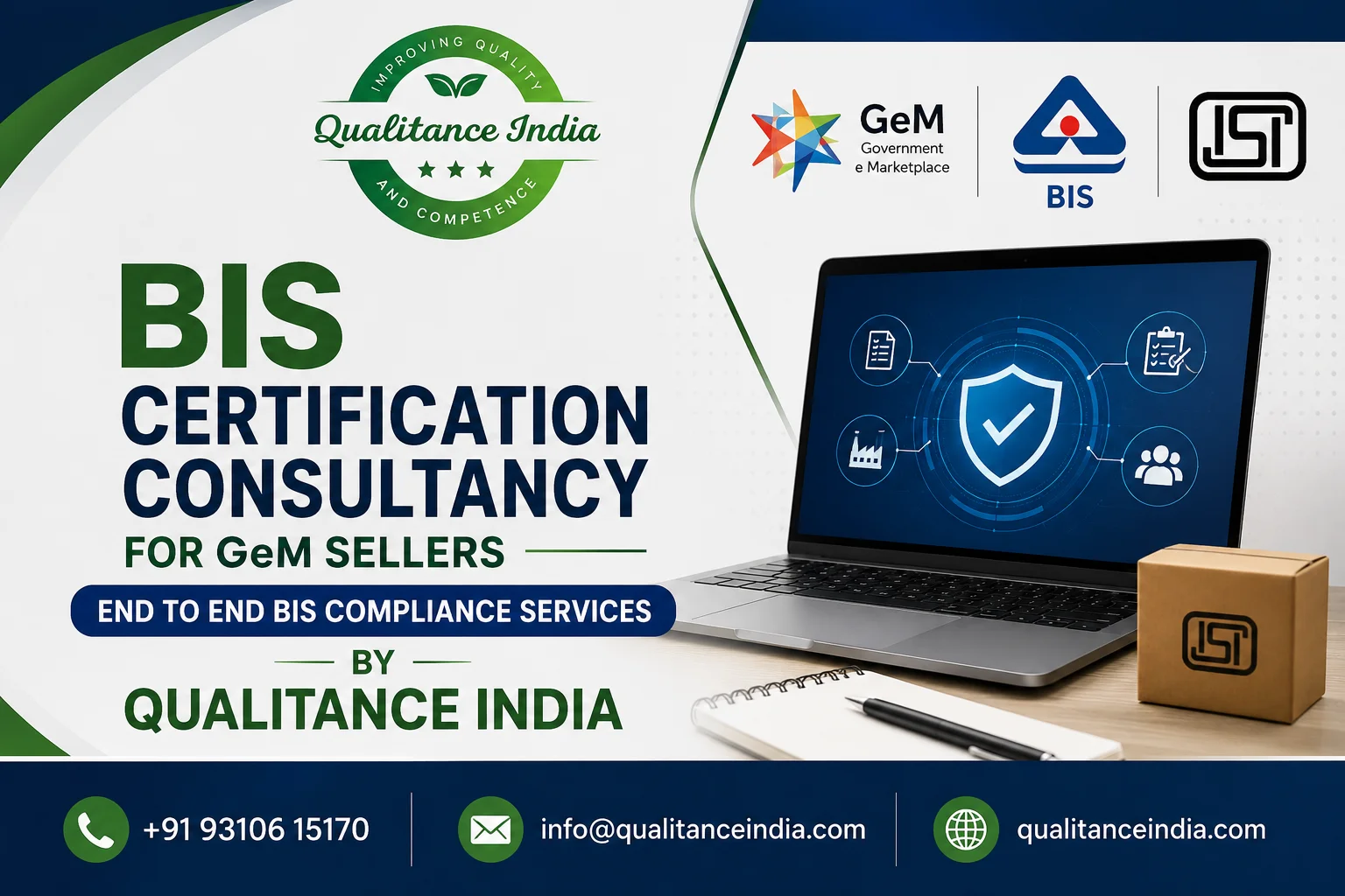 BIS Certification Consultancy for GeM Sellers | Complete BIS License & Compliance Support